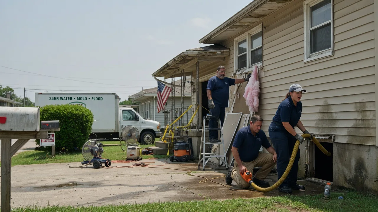 Water Damage Repair in Mooresville, AL near me